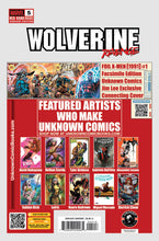 Load image into Gallery viewer, [Signed by Hickman] Wolverine: Revenge - Red Band #5 Virgin Unknown Comics Kirkham Convention Exclusive Var Explicit Content [INST]