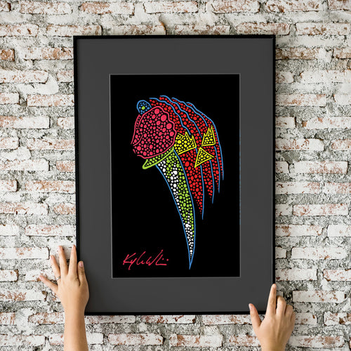 Horror Halloween Acid Drip 11x17 Fine Art Print