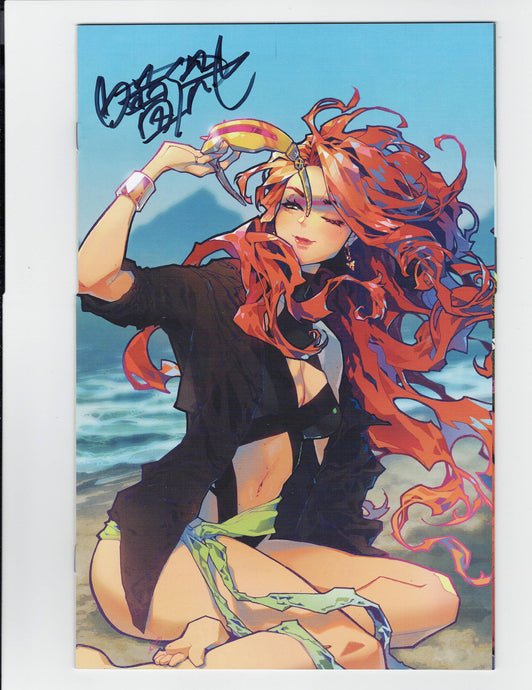 Marvel Swimsuit Special: Friends, Foes & Rivals #1 Rose Besch Exclusive Virgin SIGNED!!