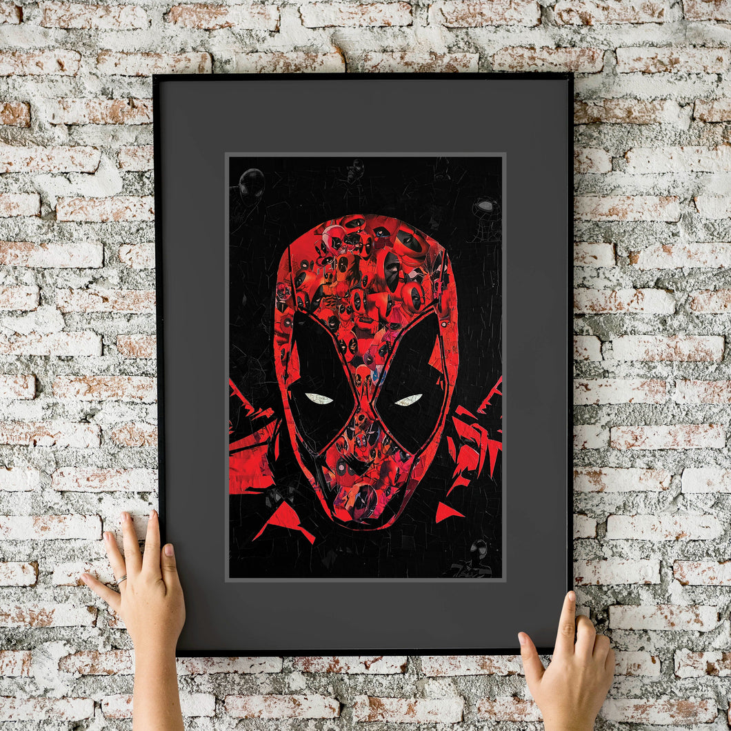 Deadpool Mosaic I 11x17 Fine Art Print