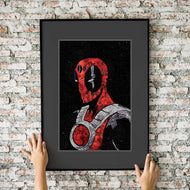 Deadpool Mosaic II 11x17 Fine Art Print