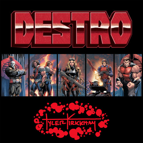 DESTRO #1-#5 GCL TYLER KIRKHAM CONNECTING VIRGIN EXCLUSIVE SET