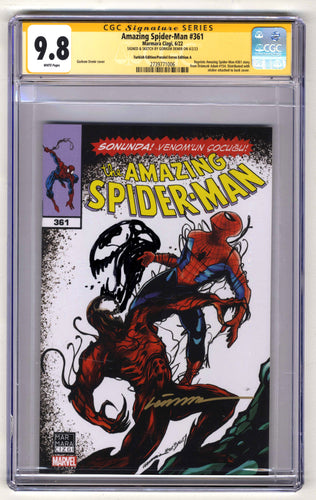 Amazing Spider-Man #361, Turkish Edition, Gorkem Demir CGC 9.8
