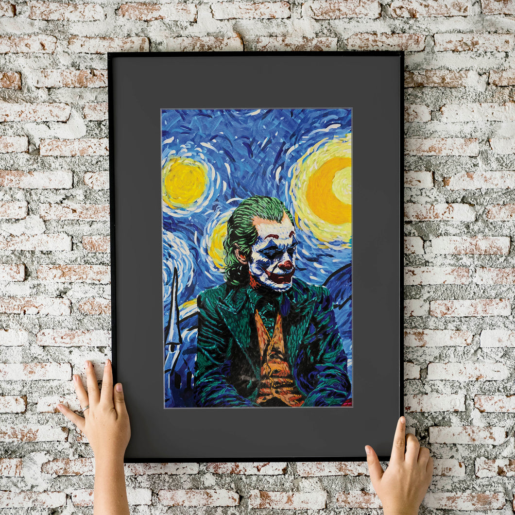Joker 'Starry Night Terrors' 11x17 Fine Art Print