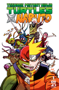 TEENAGE MUTANT NINJA TURTLES X NARUTO #1 1:25 Felipe Smith Variant