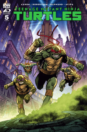 Teenage Mutant Ninja Turtles #5 1:25 Danny Earls Variant