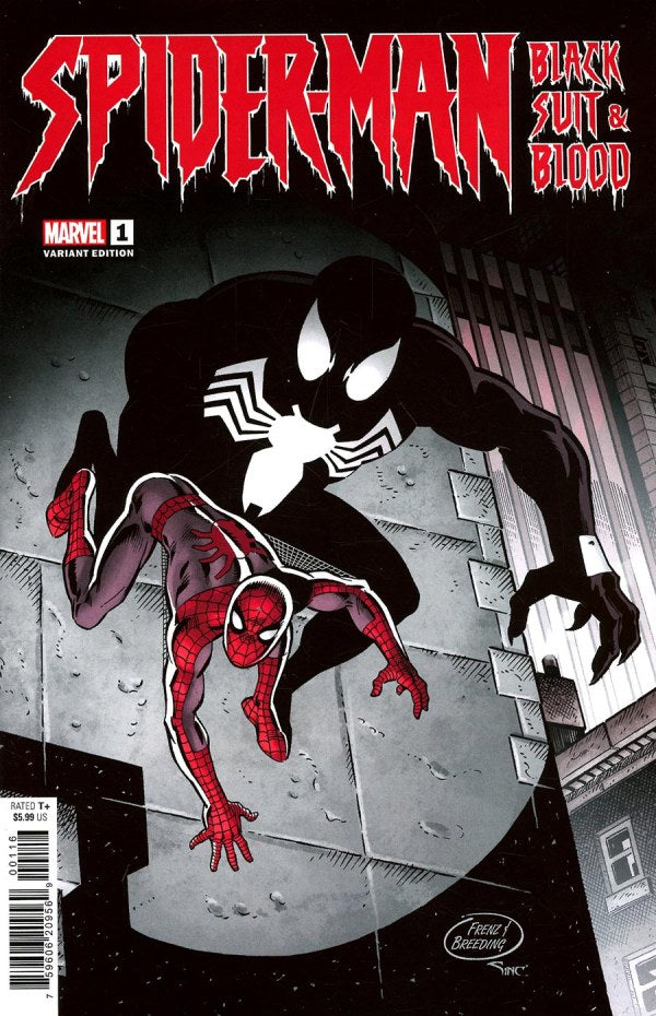 Spider-Man: Black Suit & Blood #1 1:25 Ron Frenz Variant