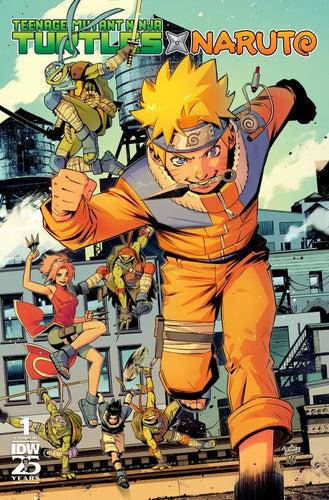 TEENAGE MUTANT NINJA TURTLES X NARUTO #1 1:150 Belén Ortega Variant