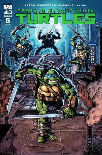 Teenage Mutant Ninja Turtles #5 1:50 Darick Robertson Variant