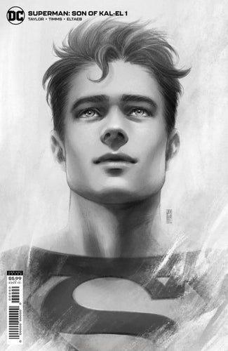 Superman: Son of Kal-El #1 Cover D 1:25 Jen Bartel Headshot Card Stock Variant