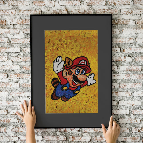 Super Mario Mosaic 11x17 Fine Art Print
