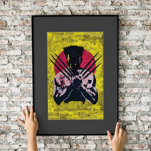 Wolverine I Mosaic 11x17 Fine Art Print