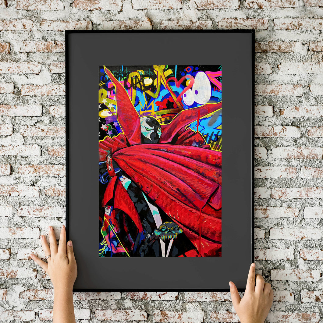 Spawn Dork Graffiti 11x17 Fine Art Print