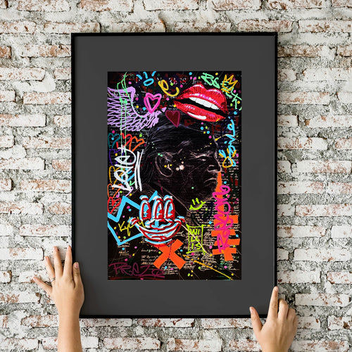 Trump Flavored Graffiti 11x17 Fine Art Print