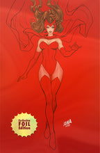 Load image into Gallery viewer, [FOIL] Scarlet Witch #4 Unknown Comics David Nakayama Exclusive Foil Virgin Color Bleed Var (04/05/2023)