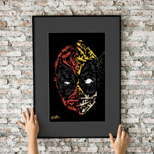 Load image into Gallery viewer, Deadpool Tactical Weaponry Wolverine 11x17 Fine Art Print