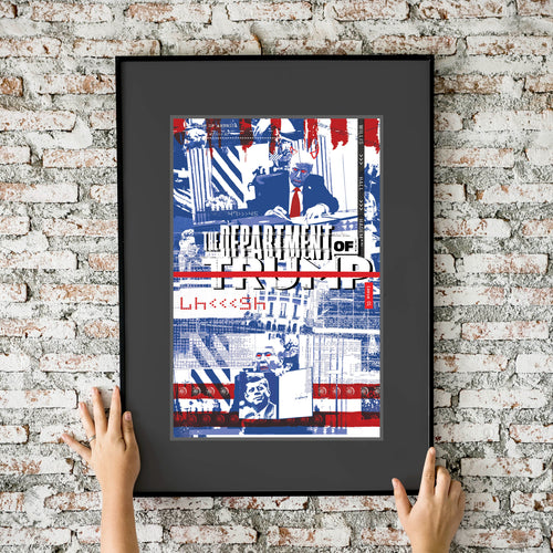 Trump Department of Trump 11x17 Fine Art Print