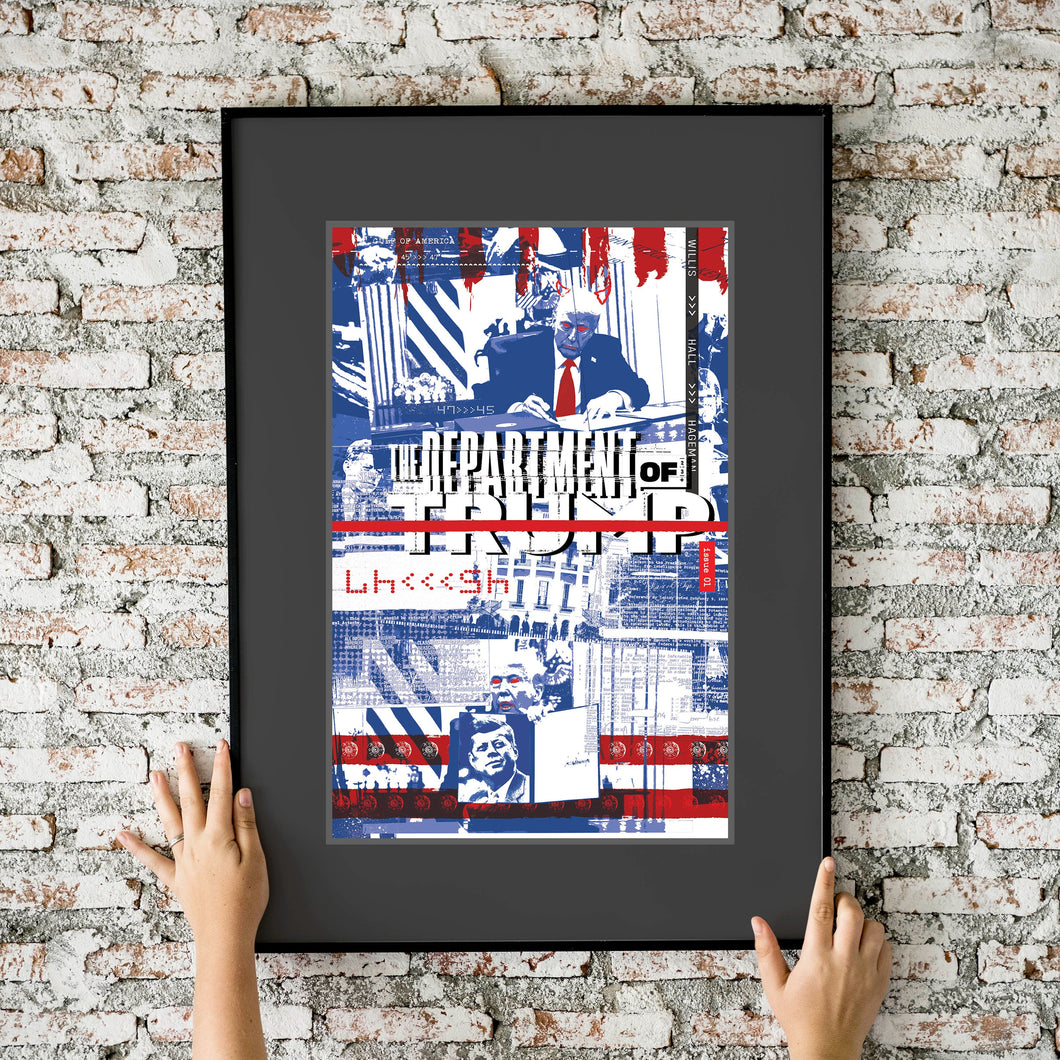 Trump Department of Trump 11x17 Fine Art Print