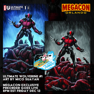 Ultimate Wolverine #1 Mico Suayan MegaCon Exclusive