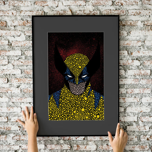 Wolverine Acid Drip 11x17 Fine Art Print