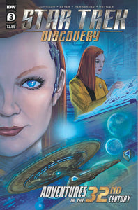 Star Trek Discovery Adventure In 32nd Century #3 (Of 4) Cover A Hern
