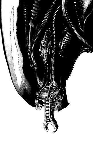 Alien #1 Previews Exclusive Dcd 40th Charest Virgin Inks Variant