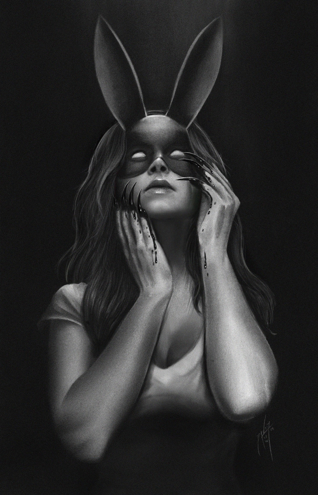 Bunny Mask The Hollow Inside #1 Exclusive by David Sanchez - Aftershock