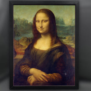 Mona Lisa 12"x16" Framed Fine Art Print